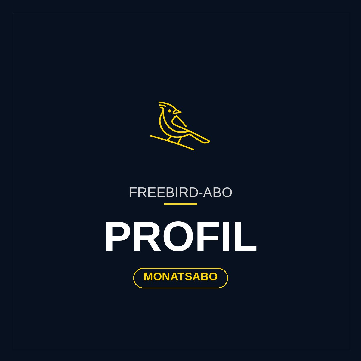 Freebird-Abo "Profil" (Monatsabo)